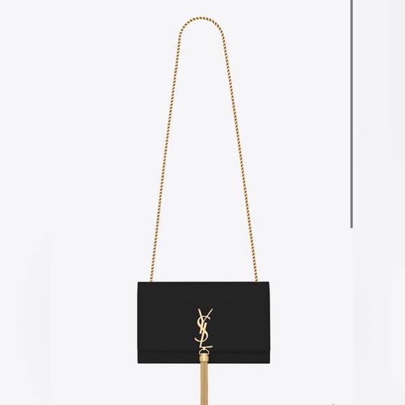Saint Laurent Black Medium Kate Tassel Shoulder Bag - Picture 2 of 16
